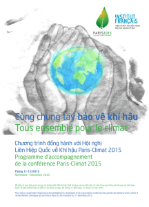 Cùng chung tay bảo vệ khí hậu - Ambassade de France au Vietnam