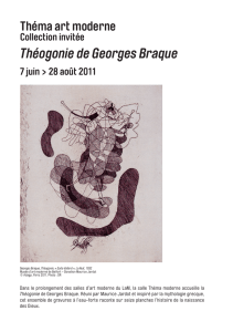 Théogonie de Georges Braque