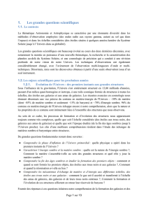 1. Les grandes questions scientifiques - Sciences et techniques