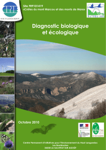 Diagnostic biologique et écologique