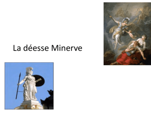 La déesse Minerve
