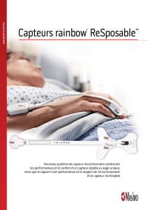 Capteurs rainbow® ReSposable