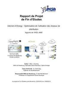 Rapport de Projet de Fin d`Etudes