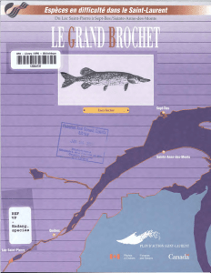 le Grand Brochet - Pêches et Océans Canada