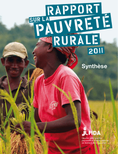 Rapport sur la pauvreté rurale 2011