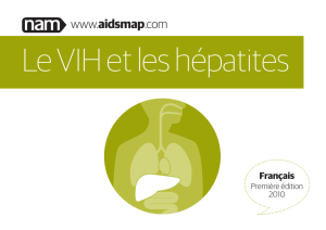 Le VIH et les hépatites