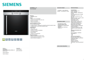 Siemens HB43RB550F FOUR MF ECOCLEAN LATERAL CH