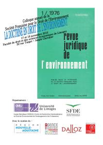 Programme - Université de Limoges