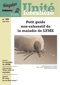 Petit guide non-exhaustif de la maladie de Lyme, SNUPFEN