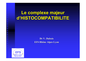 Complexe majeur d`histocompatibilité