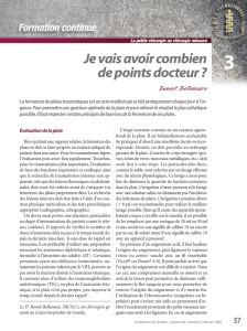 Je vais avoir combien de points docteur?