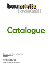 Catalogue - Vienna Business School