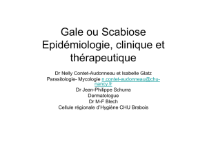 Gale Epidémiologie clinique et thérapeutique J Hygiène 13