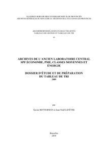 archives de l`ancien laboratoire central spf &eacute;conomie, pme, classes