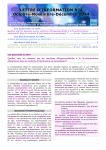 Lettre d`info CRPV 2014 n°4
