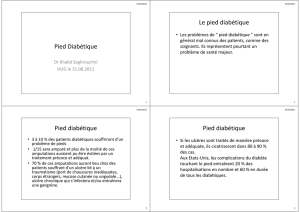 Pied diabétique