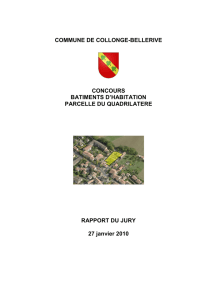 Rapport complété du jury - Quadrilatère - Collonge