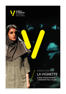 Pré-programme 2016-2017 - Théâtre la Vignette