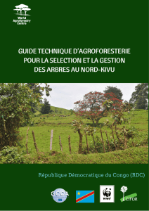 guide technique d`agroforesterie pour la selection et la gestion des