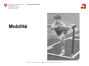 Mobilité - Swiss Athletics