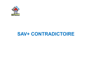 SAV+ Contradictoire