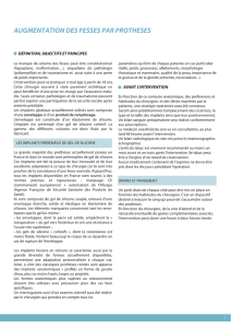 AUGMENTATION DES FESSES PAR PROTHESES