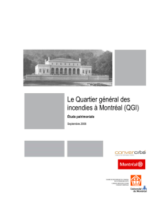Le Quartier général des incendies à Montréal (QGI)