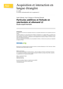PDF 246k - Acquisition et interaction en langue étrangère