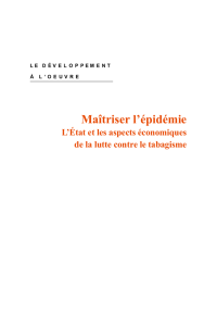 Maîtriser l`épidémie