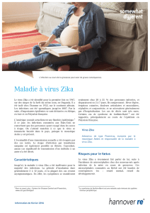 Maladie à virus Zika