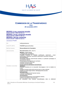 commission de la transparence