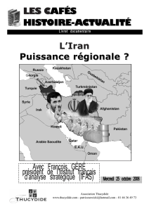Iran - Association Thucydide