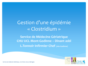 Gestion d`une épidemie