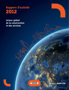 Rapport d`activité - Bouygues Construction