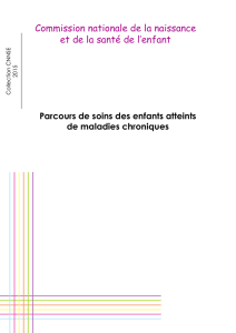 Parcours de soins des enfants atteints de maladies chroniques