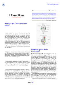 Informations - Chirurgie orthopédique à Nîmes