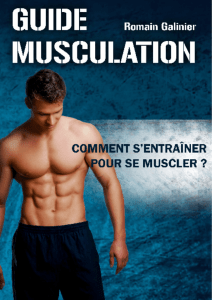 GUIDE MUSCULATION