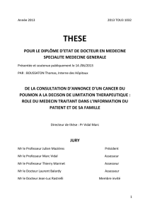 POUR LE DIPLÔME D`ETAT DE DOCTEUR EN MEDECINE