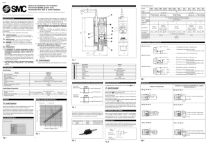 Manuel d`installation et d`entretien Pressostat IS1000 contact reed