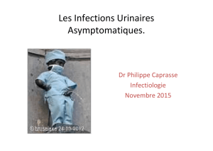 Les Infections Urinaires Asymptomatiques