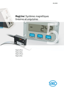 MagLine |Systèmes magnétiques linéaires et angulaires