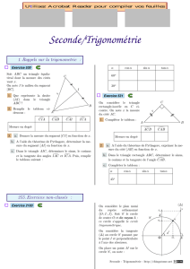 Trigonométrie
