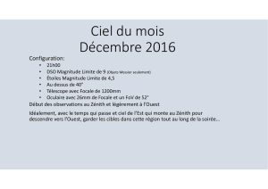 Ciel Décembre 2016 - Club d`Astronomie de Boisbriand