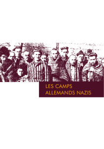 les camps allemands nazis