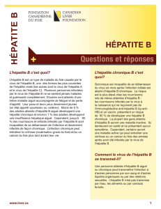 hépatite b