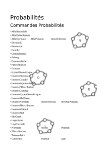 Probabilités