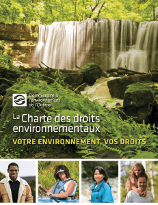 La Charte des droits environnementaux