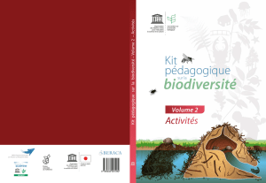 Kit pédagogique sur la biodiversité, volume 2 - UNESDOC