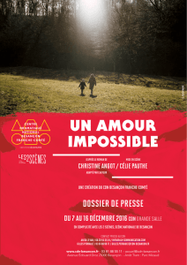 un amour impossible - CDN Besançon Franche