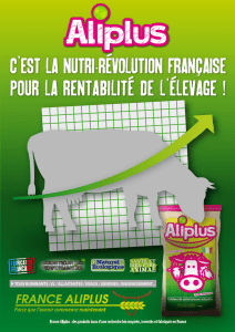 France Aliplus : des produits issus d`une recherche bio